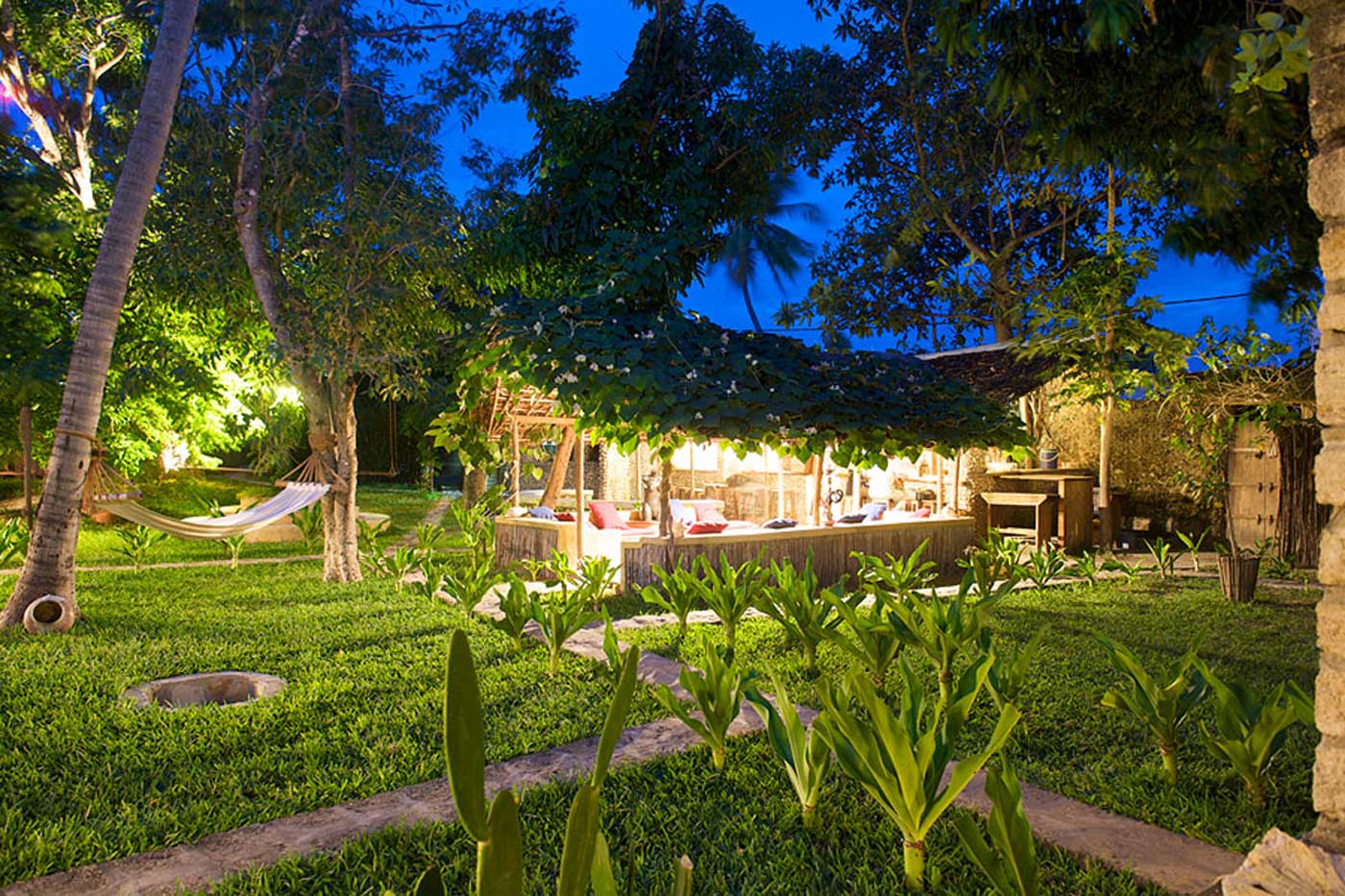 The garden of Miti Miwiri