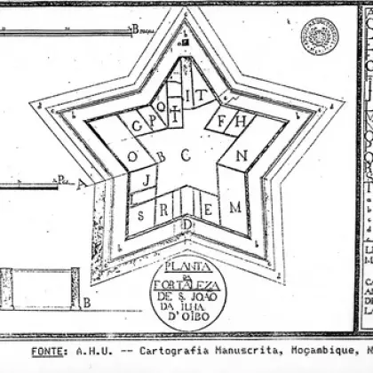 10 Historical Map Fortress Sao Joao Baptista